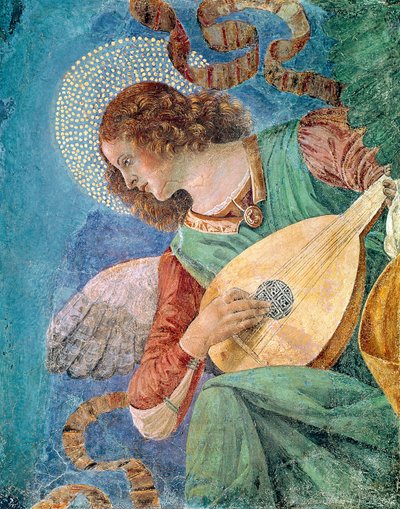 Músico Anjo de Melozzo da Forli